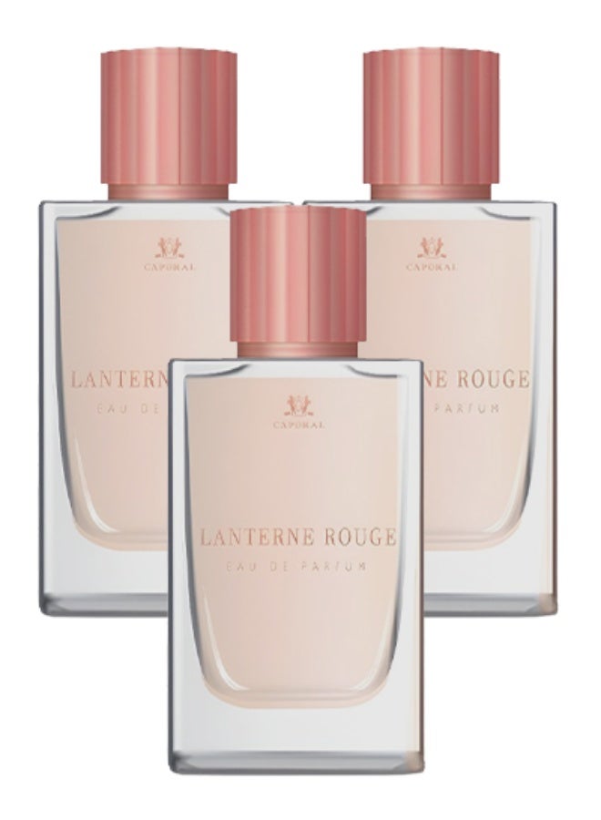 كابورال 3 قطع عطر لانترن روج للنساء 100 مل - Image 1